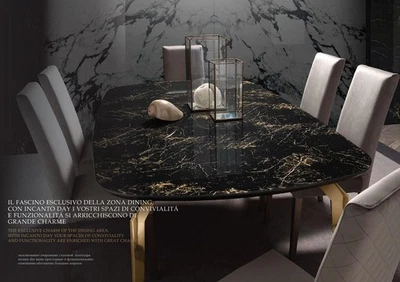 Tisch Esstisch Moderne Esszimmer Tische Italienische Stil Einrichtung Möbel Neu - Bild 1 von 4