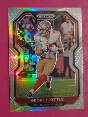 2020 Panini Prizm #281 George Kittle San Francisco 49ers Silver Prizm