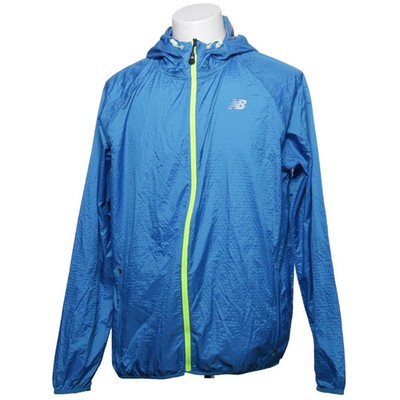 New Balance, Trainingsjacke, Herren, Größe: L, Blau, Polyester, Sonstiges #hmn