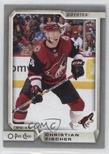 2018-19 O-Pee-Chee Silver Christian Fischer #218 5q7