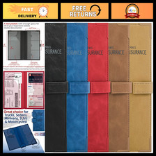 Vehicle Document Organizer - Auto Insurance  Registration Holder - Glove Box Es