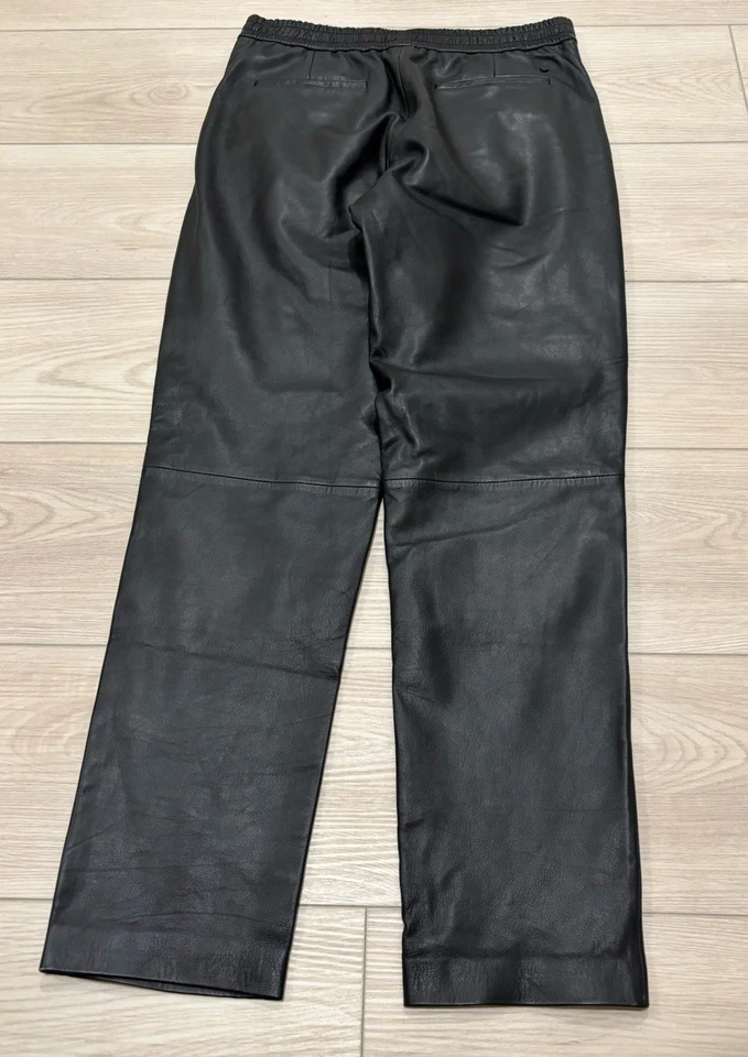 Karl Lagerfeld ягненка кожи мотоциклиста брюки черный размер IT40/EU34 (28x28) ii11 - Изображение 2 из 4