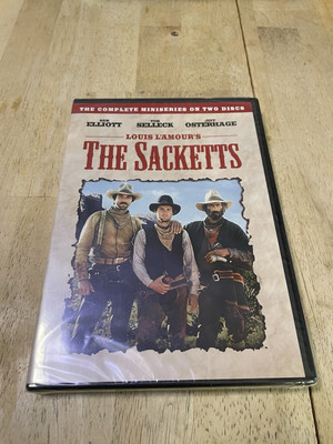 Louis L'Amour's The Sacketts (DVD, 2-discs) The Complete Miniseries Brand NEW