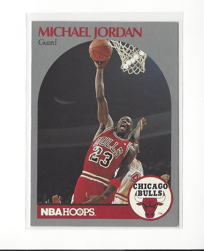 1990-91 Hoops #65 Michael Jordan Bulls
