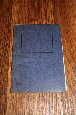 A6 schreibheft notizheft notizbuch heft liniert 1940er jahre teilweise benutzt