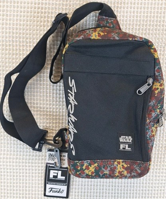 #ad NEW Funko Star Wars Sling Bag Futura Laboratories Backpack Boba Fett $32.20