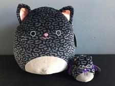 Squishmallow 14 pulgadas Xiomara the Black Panther nuevo con etiquetas KellyToys