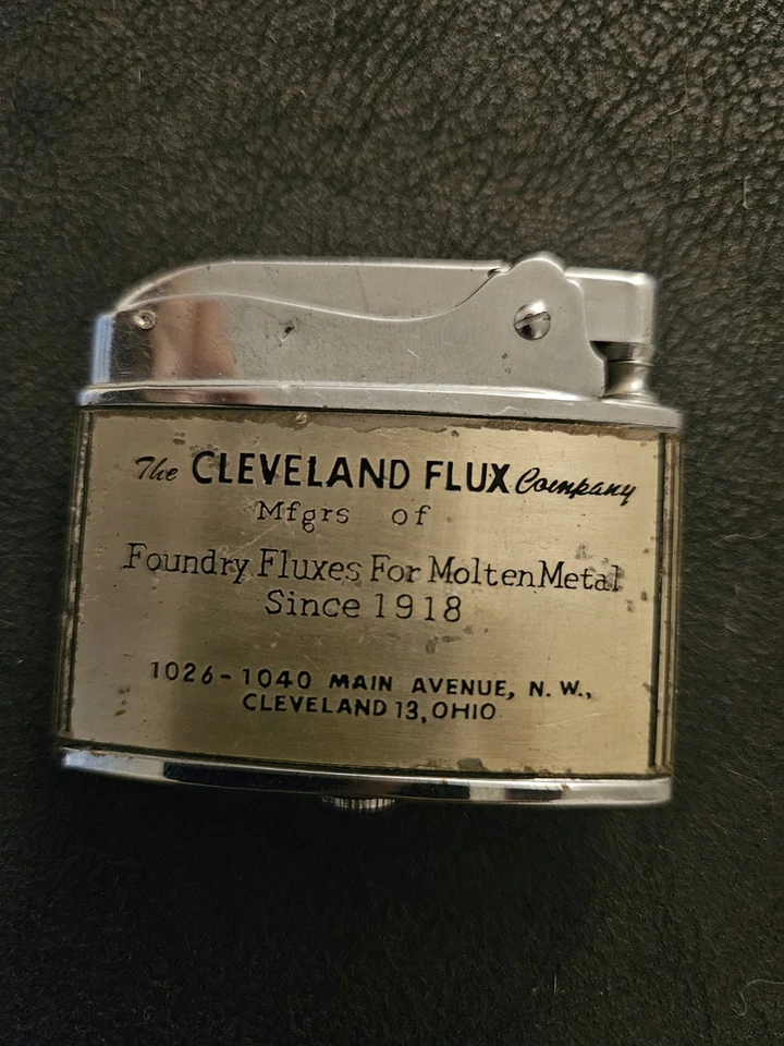 ENCENDEDOR PLANO Publicidad Cornell Vintage / The Cleveland Flux Company Foto 2 de 4