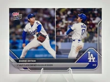 2025 MLB Topps NOW Shohei Ohtani #721 50 HR 50 K'S 50/50 Season Card IN HAND