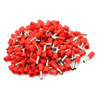 E2508 Tube Style Electrical Cable Wire Tips Crimp Insulated Terminal 165pcs   KD