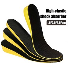 Men Women Invisible Height Increase Insoles Heel Lift Taller Shoe Inserts Pad US