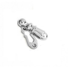 Solid Brass Egremont Sliding Escutcheon Or Keyhole Cover in Various Finishes