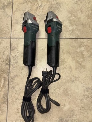 METABO(COMBO) W11-125Q & W9-115Q 4 1/2  Angle Grinders (MADE GERMANY)