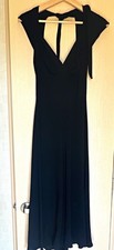 Radley Ossie Clark Black Crepe Dress