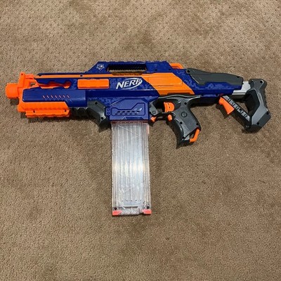 Nerf N-Strike Elite Rapidstrike CS-18 Motorized Blaster with Clear Mag - Tested