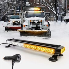 LED Emergency Strobe Rooftop Double Side Light Bar Traffic Advisor Flash Warning