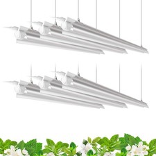 Barrina Plant Grow Lights, 4FT 5000K Full Spectrum Daylight White, 252W(6 x 4...