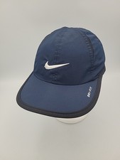 Nike Featherlight Dri-Fit Just Do It Hat - Kids Size 4-7 Blue/Black Strapback