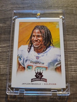 JAYLEN WADDLE   Rare Rookie Canvas Variation Pink Investment Card Rc Dolphins 
