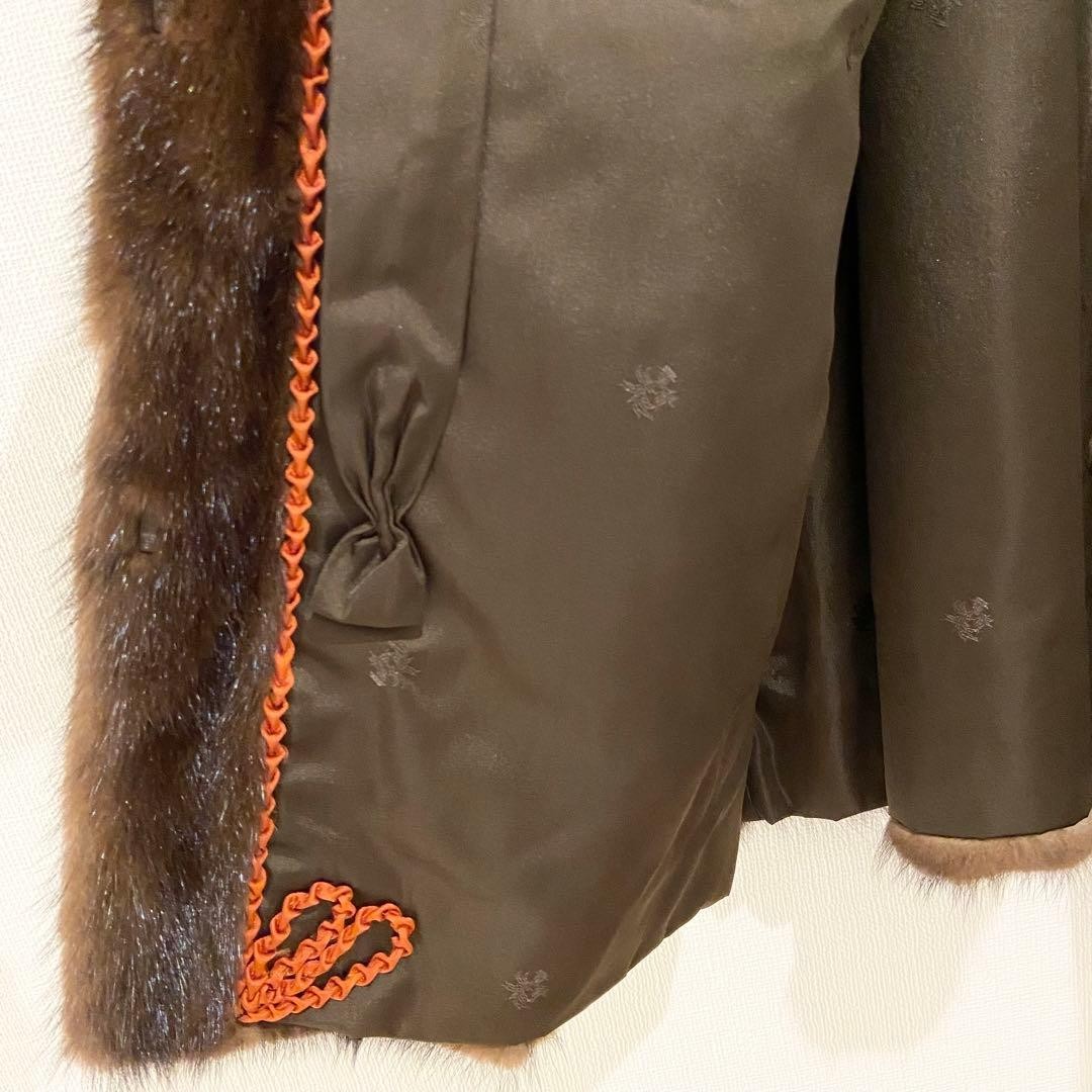 SAGA MINK MESSALA mink coat, luxury fur coat USED From Japan