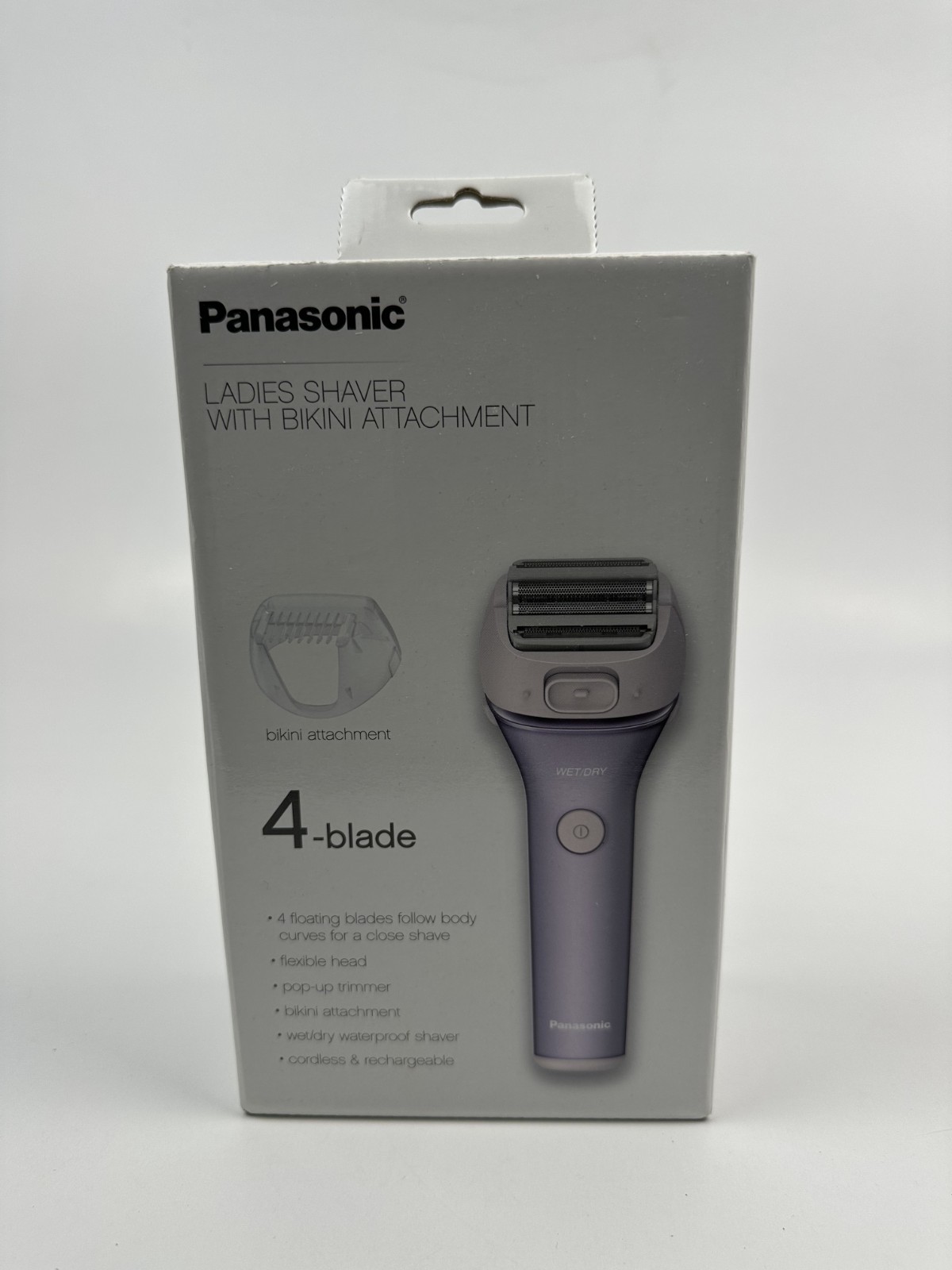 Panasonic Ladies Shaver, ES-AWL8A - Wet Dry Bikini Trimmer. 