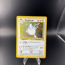 Wigglytuff ⭐️ 19/130 Holo Rare Base Set 2 2000 Pokemon NM/LP Swirl By ear !!  on eBay