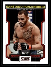 Santiago Ponzinibbio 2023 Panini Chronicles UFC Bronze Card /299 #195