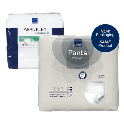 Abena North America Abri-Flex Premium XS1 Absorbent Underwear, Extra Small (96/C
