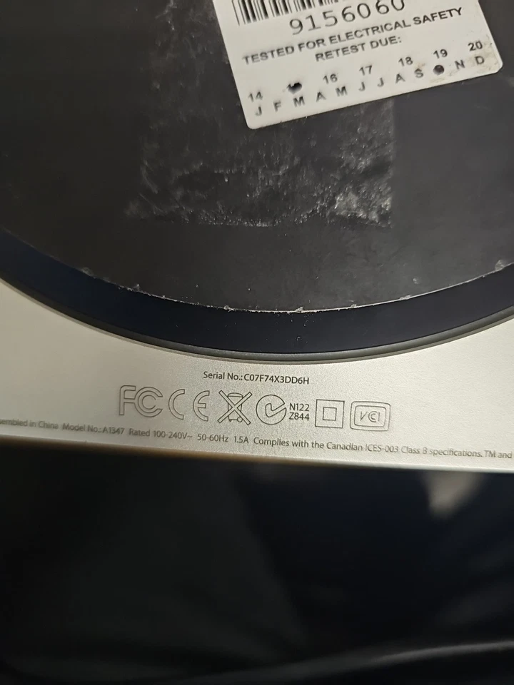 Apple Mac Mini - A1347 2010- Core 2 Duo @2.4GHz,4GB RAM,320GB HDD.NO OS. - Image 4 of 4