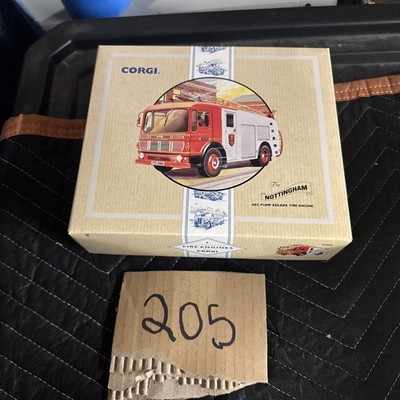 Corgi 97355 1/50 Scale Nottingham AEC Pump Escape Fire Engine Diecast