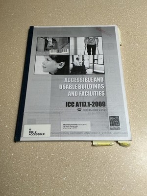 ICC A117.1 - 2009 Accessible and Usable Buildings and Facilities