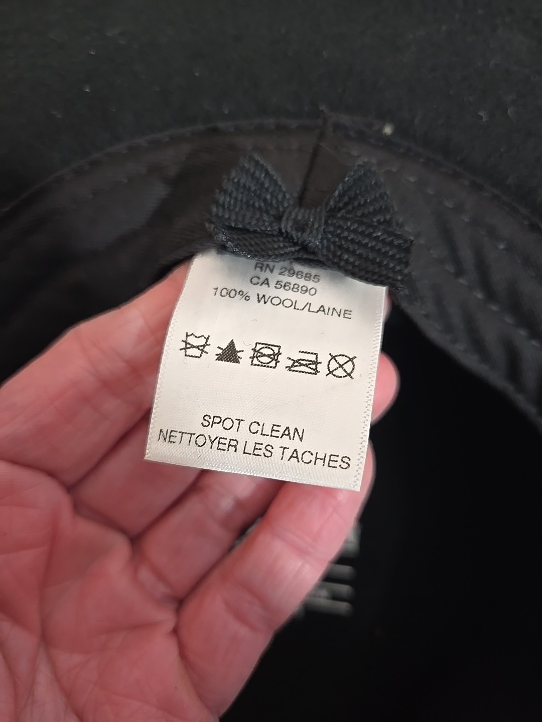 Pendleton 100% Wool Western Outback Hat Black Siz… - image 12