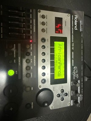 Roland Td-12 V-drums Sound Percussion Electronic Drum Kit TD12 for