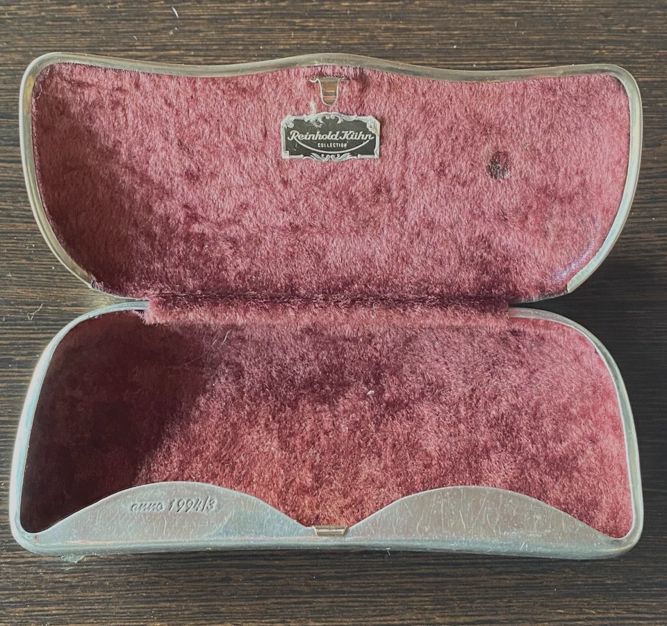 REINHOLD KÜHN  Brillenetui Handarbeit - Bild 2 von 4