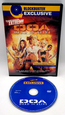 DOA: Dead or Alive (DVD, 2006) Blockbuster Exclusive Jaime Pressley Eric Roberts