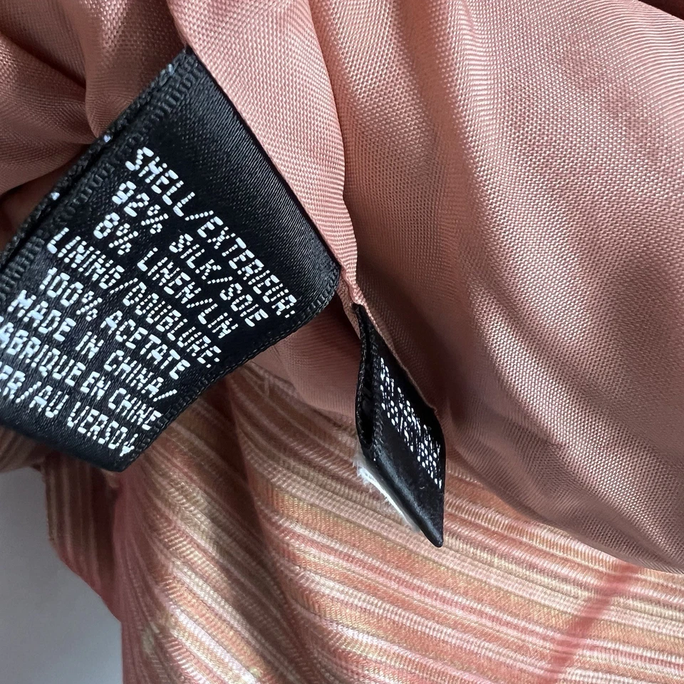 Dana Buchman Silk Blazer & Skirt Two Piece Suit Skirt Sets size 2 - Image 4 of 4