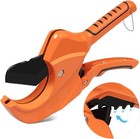 Ratchet PVC Pipe Cutter Cuts up to 2 1/2 Inch PEX CPVC PPR and PVC
