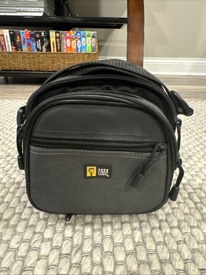 Case Logic Portable CD Player Carry Case Travel Bag Black Grey