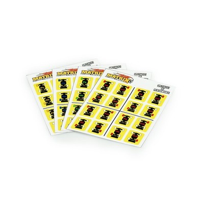 Matrix Off Road Hardness Decals set (US-SS-S-M-H) / MX-OFFDECS