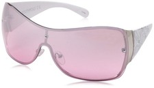 Southpole womens 1024sp Classic Metal UV Protective Shield Sunglasses for Wom...