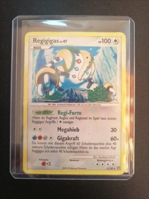 Pokemon Stormfront - Regigigas Holo 9/100 HP Deutsch