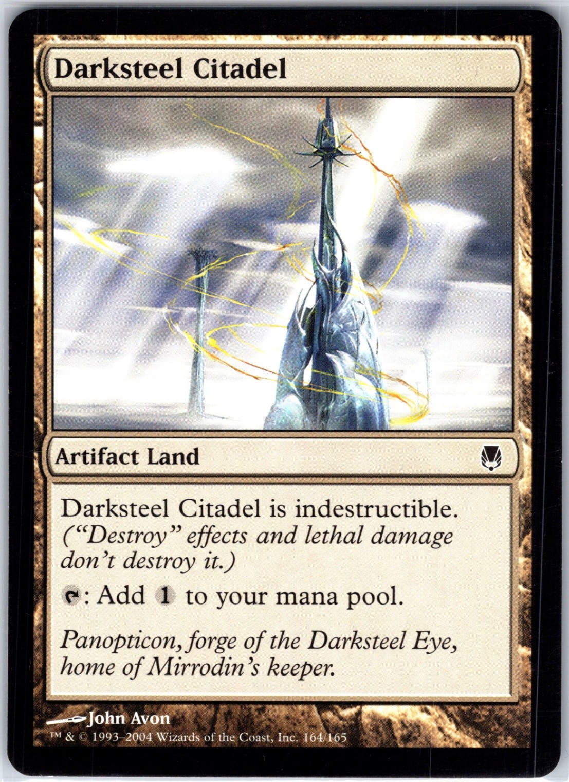 Darksteel Citadel 164 C Darksteel Magic the Gathering MTG LP