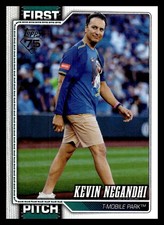 2025 Topps Series 1 First Pitch Kevin Negandhi