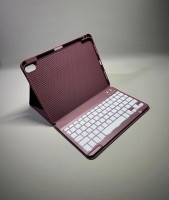 Ganzkörper Hintergrundbeleuchtung Tastatur Hülle Folio abnehmbare Abdeckung für iPad Air 10,9/11 Zoll