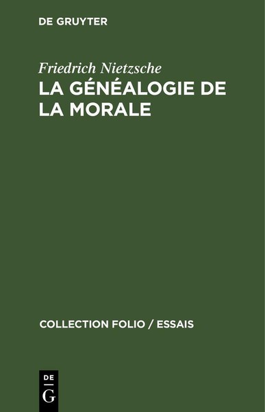 La GéNéAlogie De La Morale Friedrich Nietzsche-image