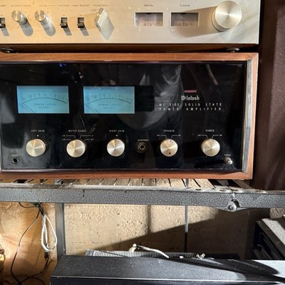McIntosh MC 2105 Solid State Power Amplifier Stereo Power Amplifier