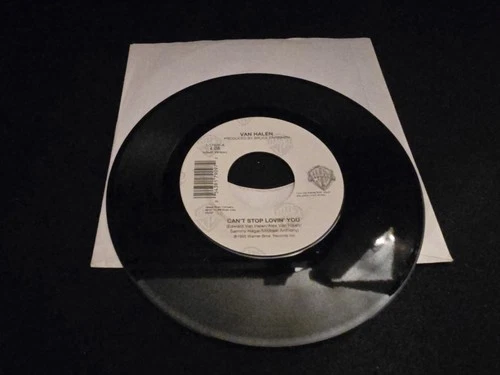 Van Halen Can't Stop Lovin' You / Crossing Over 7" Single - 1995 US Release 45
