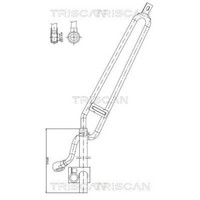 Triscan Hydraulikschlauch Servoleitung Lenkung Passend FüR BMW 3 | 8516 11028