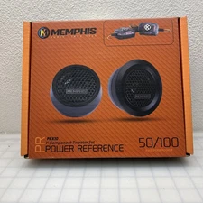 Memphis Audio PRX10 1" PEI Car Audio Dome Tweeters w/ 2-Way Crossovers New!