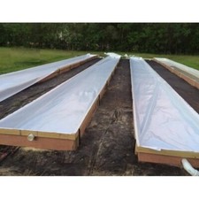 Farm Plastic Supply - Aquaponika i hydroponika 6 mil czarno-biała wkładka